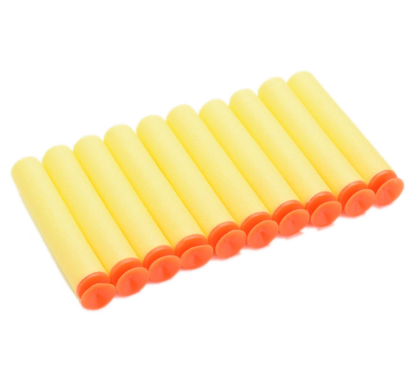 NERF SÜNGER MERMİ 10 LU PAKET (VANTUZLU MODEL)