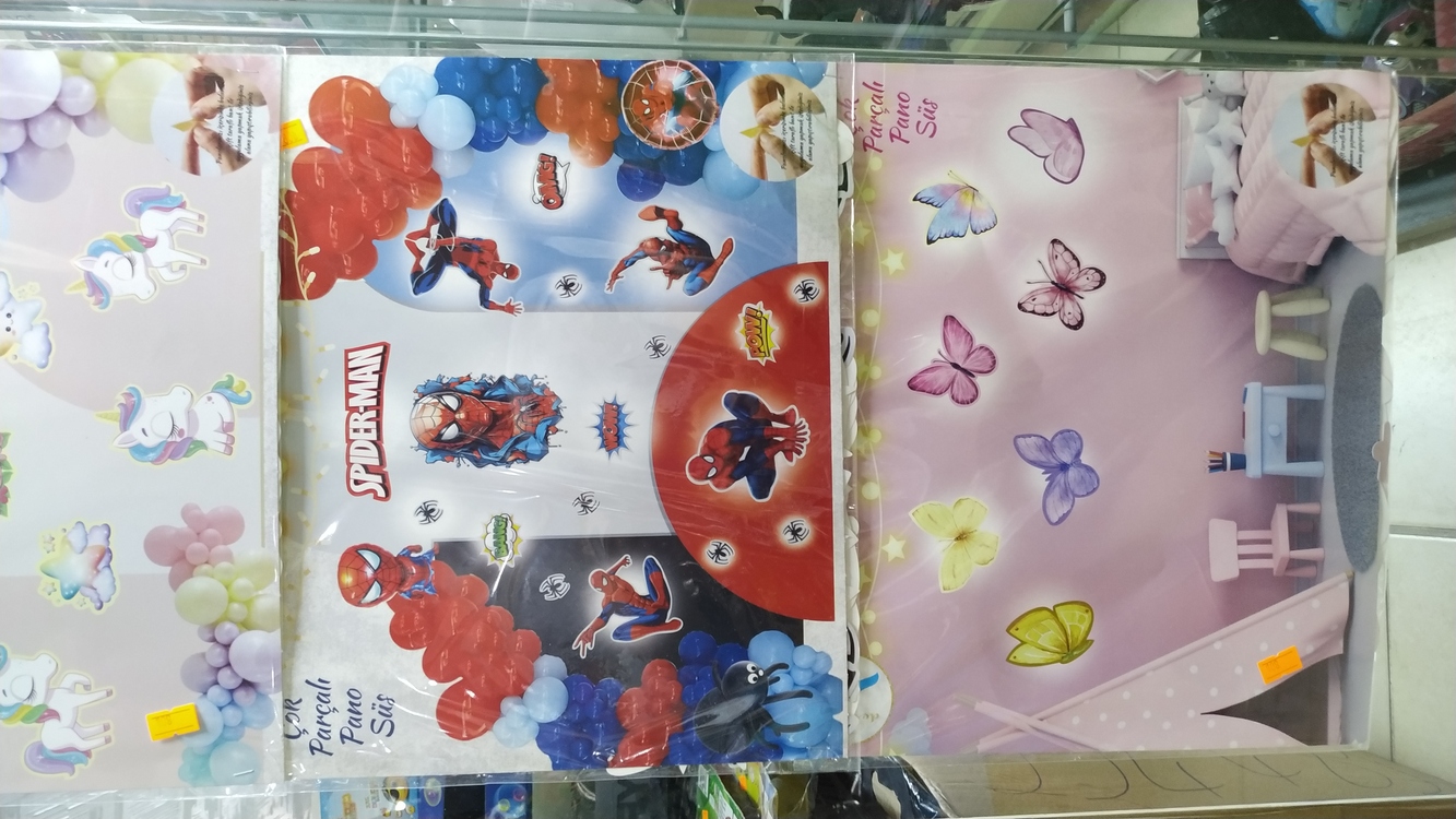 KENDİNDEN YAPIŞKANLI DEKORATİF PANO SÜS