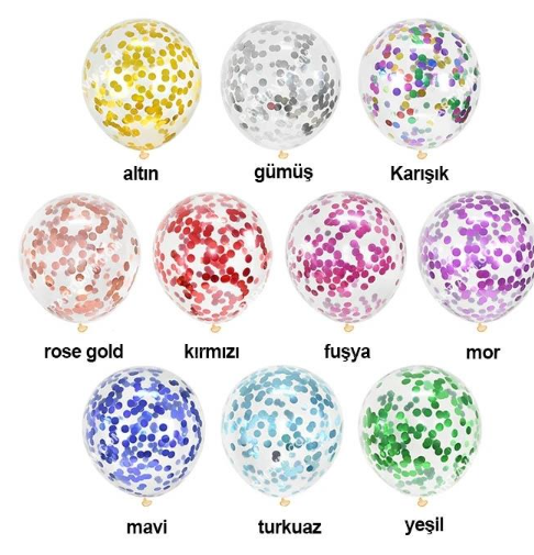 KONFETİ PUL (PK FIYAT)