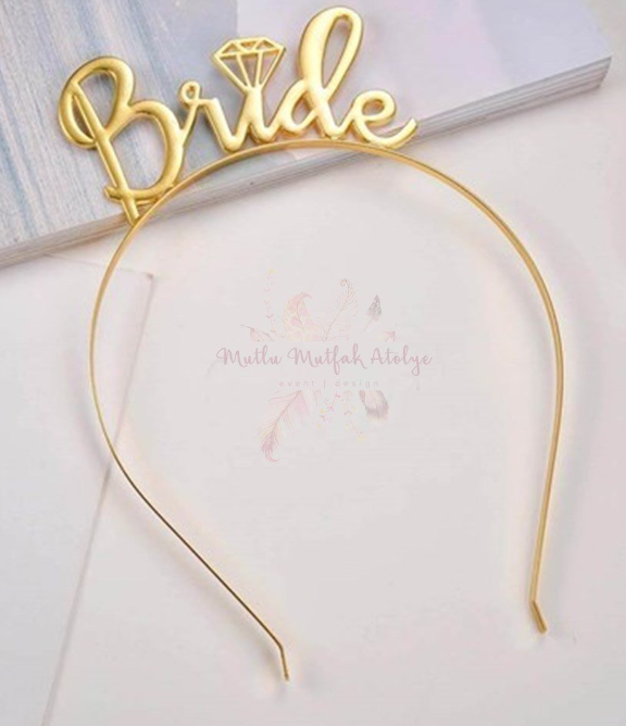 BRIDE TO BE METAL TAC