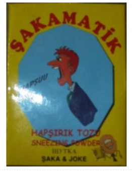 Şaka Malz - Şaka Tozları - Hapşırık Tozu