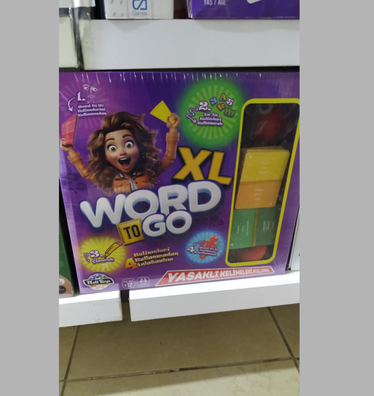 WORD TO GO XL KUKLALI MOR KUTU YASAK KELİMELER TABU MUADIL