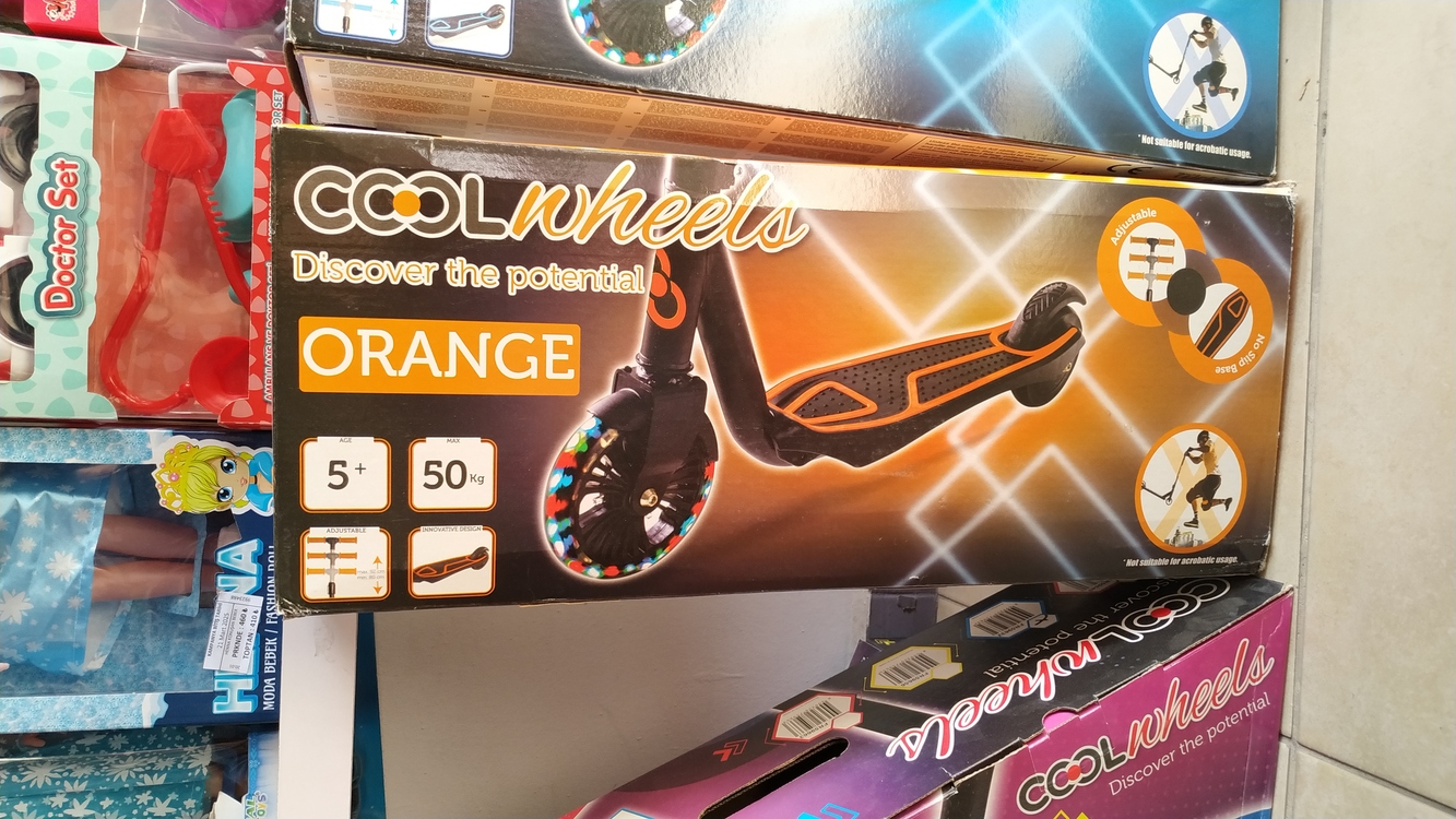 COOLWHEELS 5+ 2 TEKER IŞIKLI SCOOTER