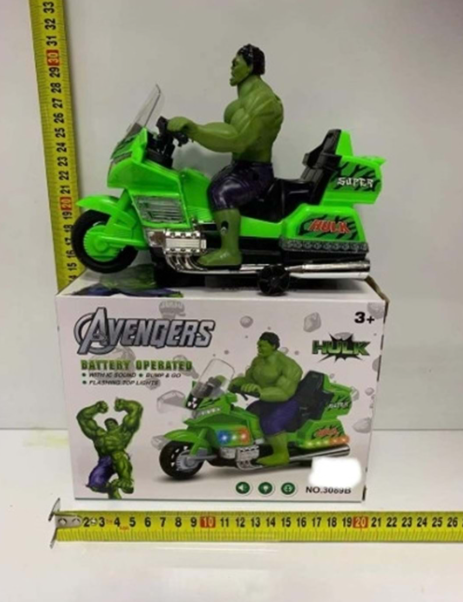 PILLI MOTOR HULK MÜZİKLİ IŞIKLI ÇARP DÖN MEKANİZMA