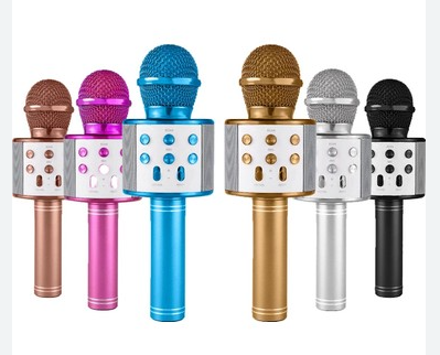 ŞARJLI BLUETOOTH LU KARAOKE MİKROFON MICROFONE 