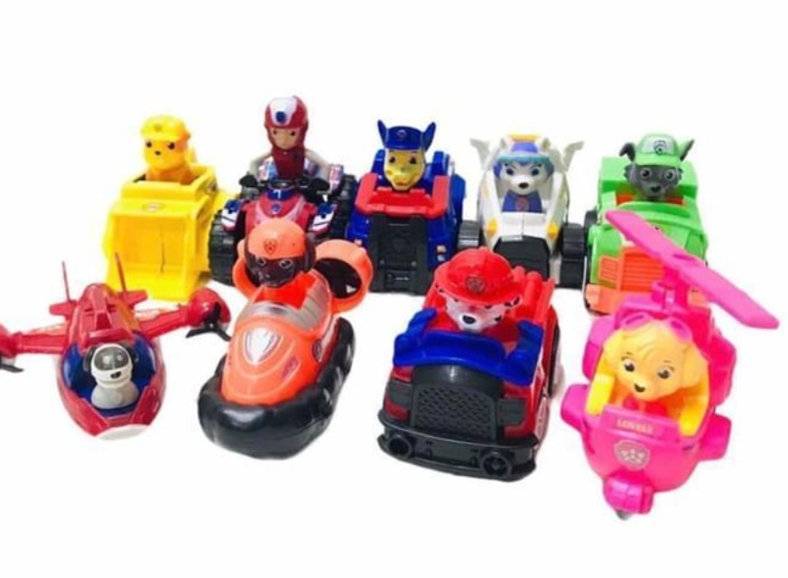 9 LU PAW PATROL ARAÇ SETİ