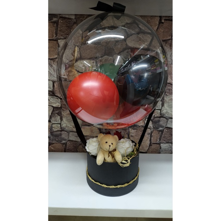 Siyah Anneler Günü- Sevgili Balon Buketi