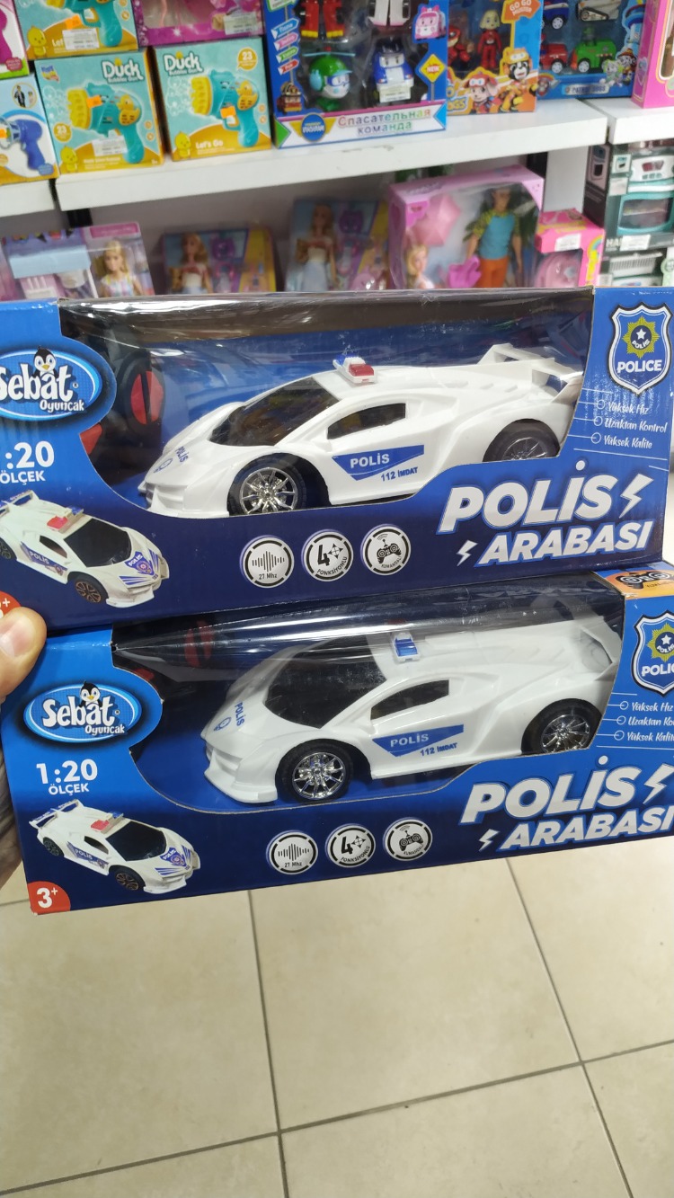 KUMANDALI FULL FN 4FN POLİS İLERİ GERİ SAĞ SOL PİLLİ
