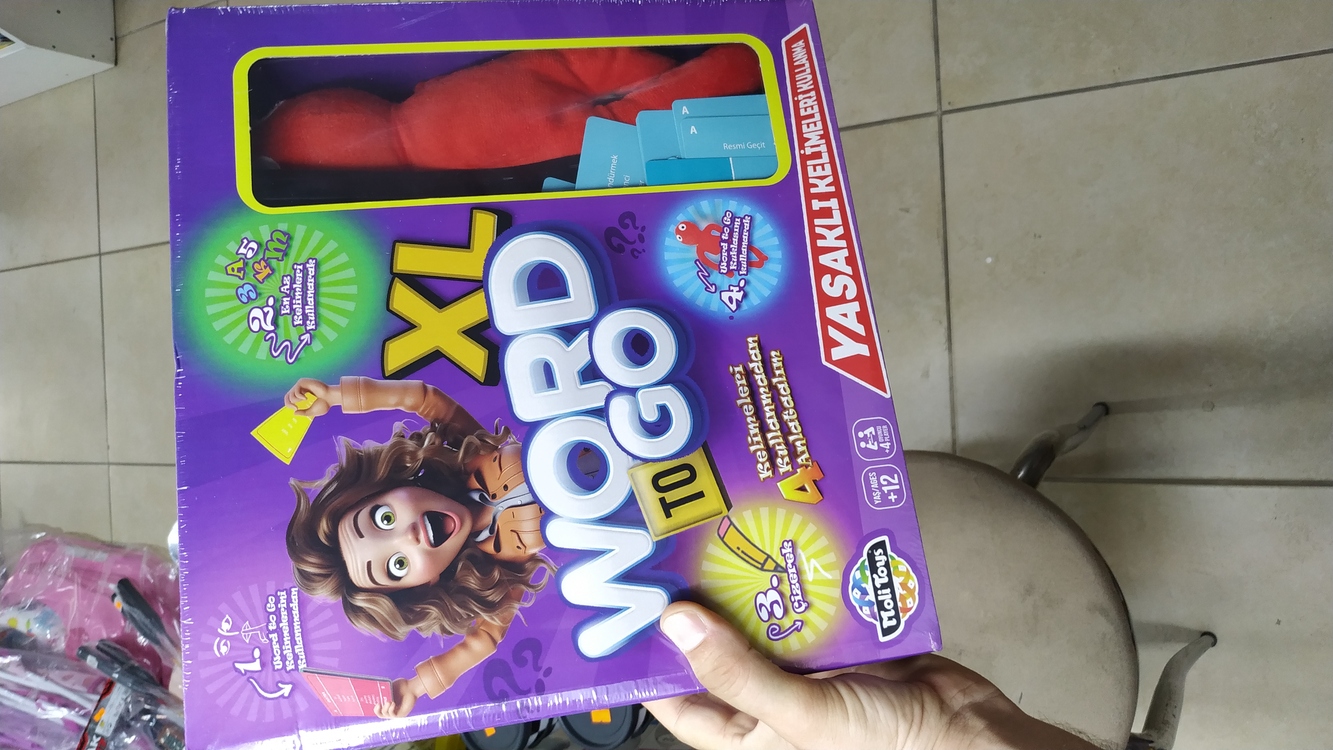 WORD TO GO XL KUKLALI MOR KUTU YASAK KELİMELER TABU MUADIL