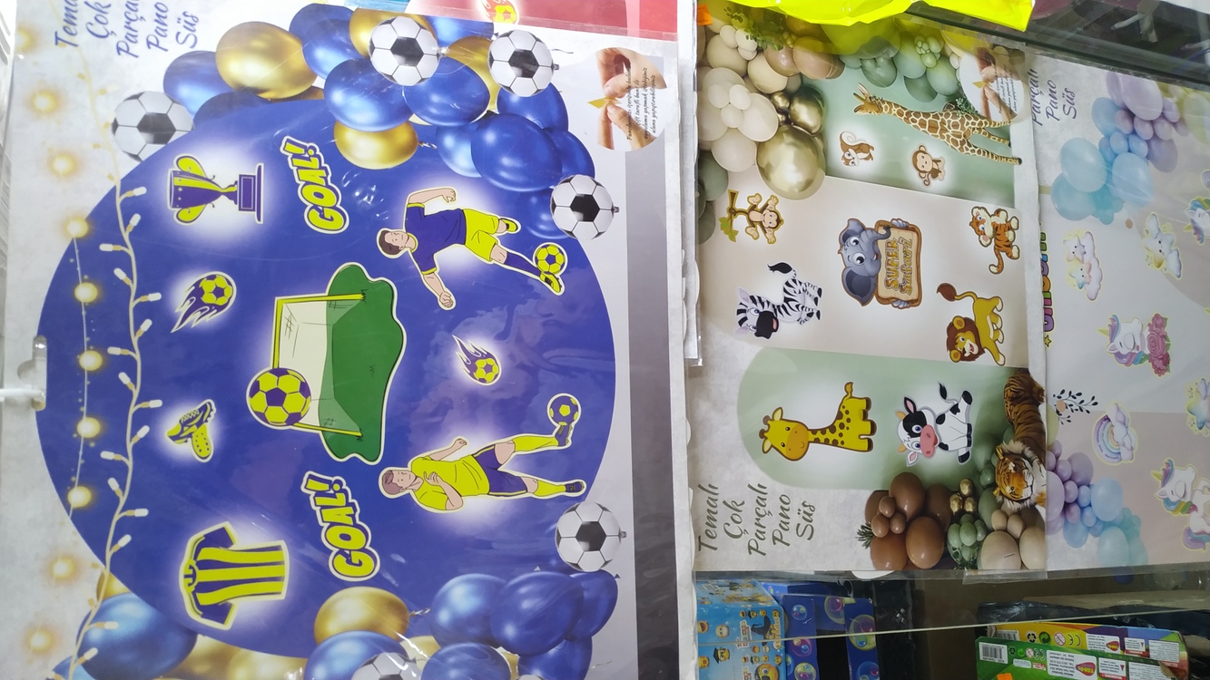 KENDİNDEN YAPIŞKANLI DEKORATİF PANO SÜS