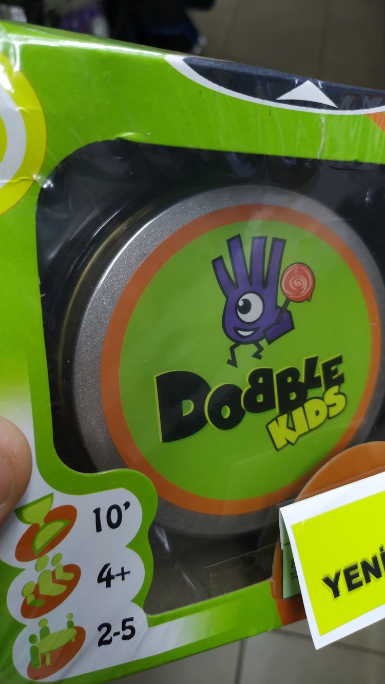 DOBBLE KIDS OYUN KARTLARI