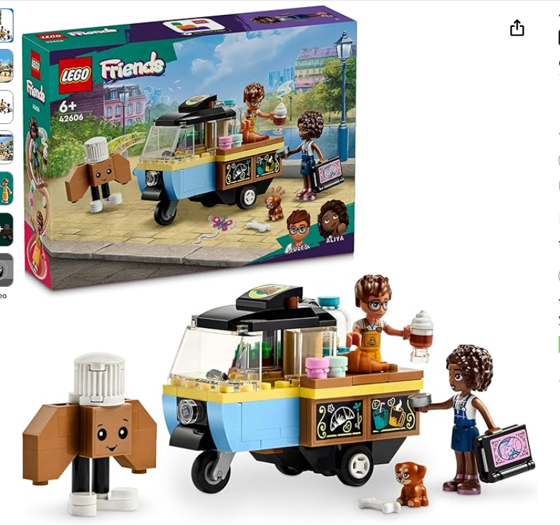 LEGO Friends Mobil Pastane 42606 - (125 PCS)