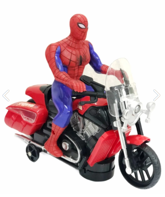 PILLI MOTOR SPIDER MÜZİKLİ IŞIKLI ÇARP DÖN MEKANİZMA