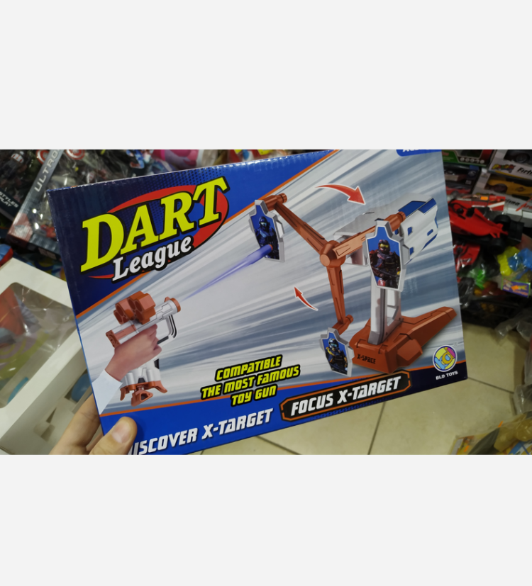 DÖNME DOLAPLI PİLLİ HEDEFLİ NERF TABANCASI (MUADIL MARKA)