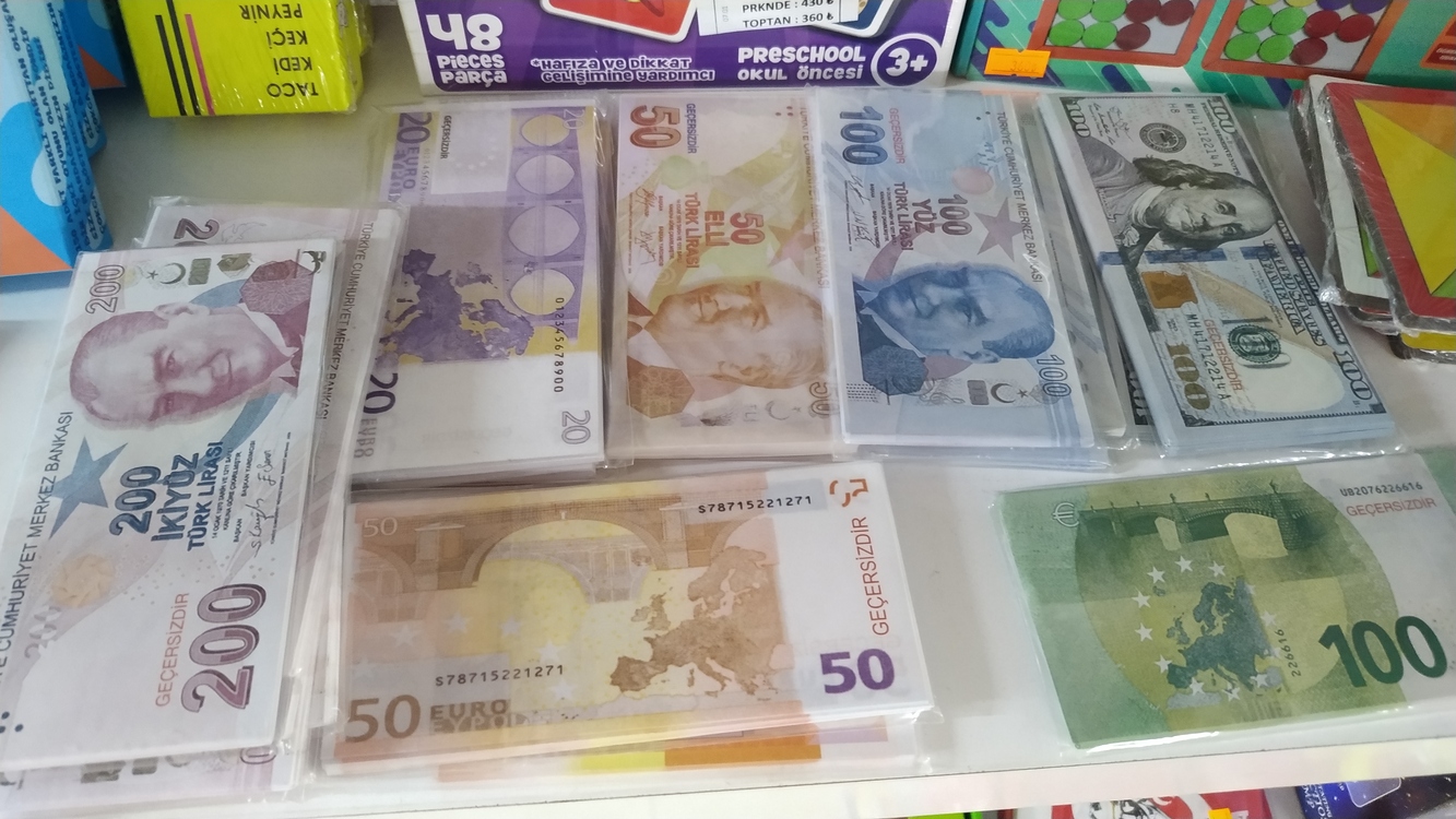 GEÇERSİZ PARA-OYUN PARASI