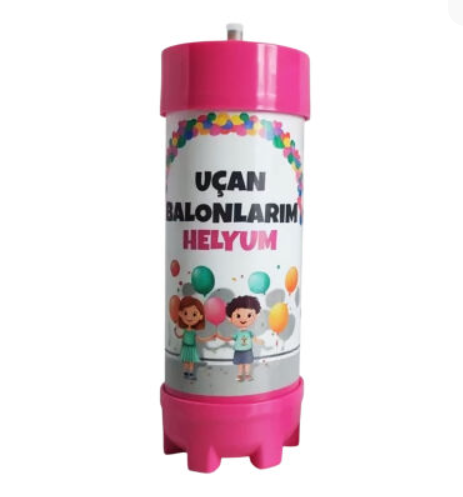 Helyum Tüpü Uçan Balon Gazı Helyum Gazı 2,2 Litre