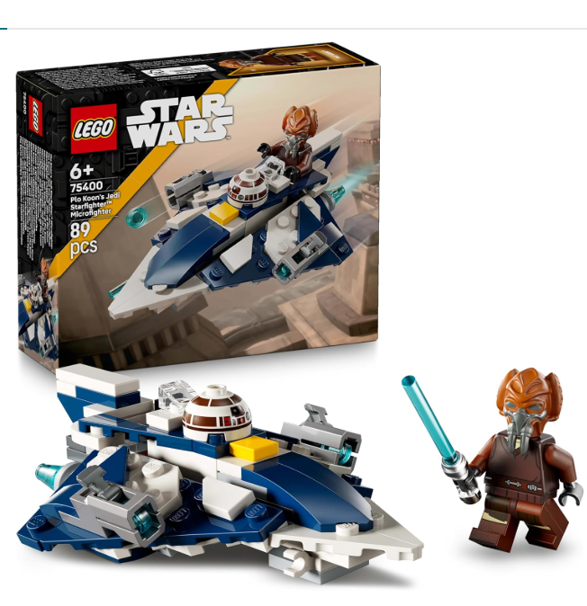 LEGO Star Wars: Klon Savaş. Plo Koon'un Jedi Starf. Mikro Savaş. 75400-6  /89 PARÇA