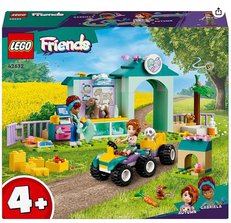 LEGO Friends Çiftlik Hayvanı Veteriner Kliniği 42632- (161 Parça)