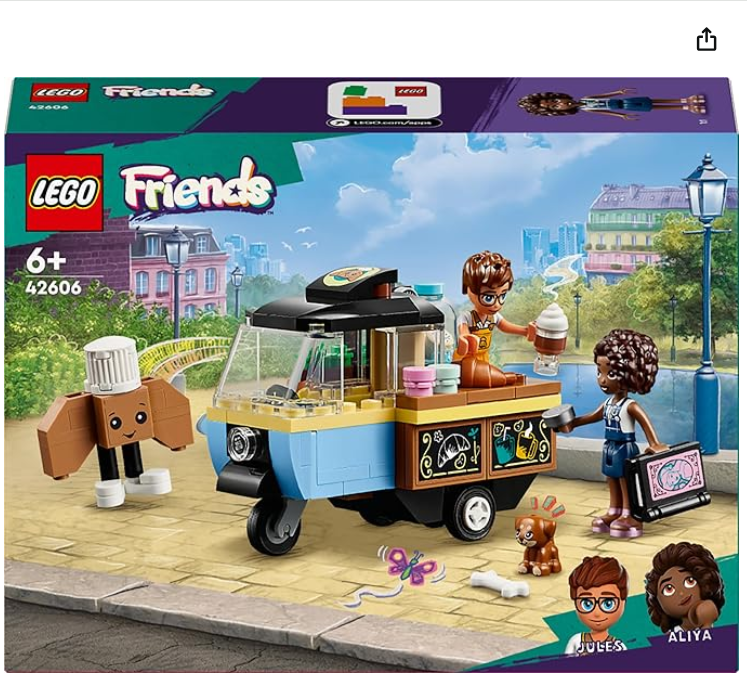 LEGO Friends Mobil Pastane 42606 - (125 PCS)