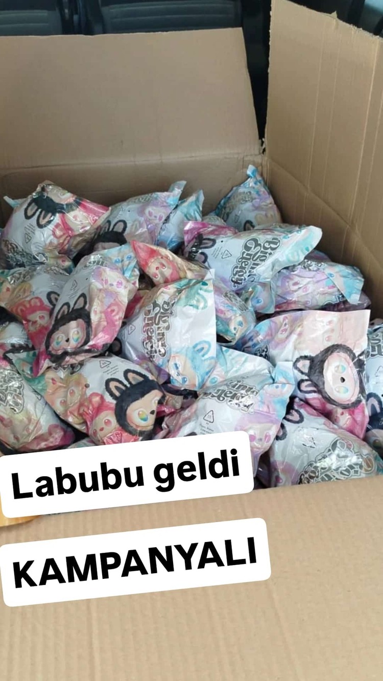 LABUBU KUTULU SÜPRİZ PELUŞLAR
