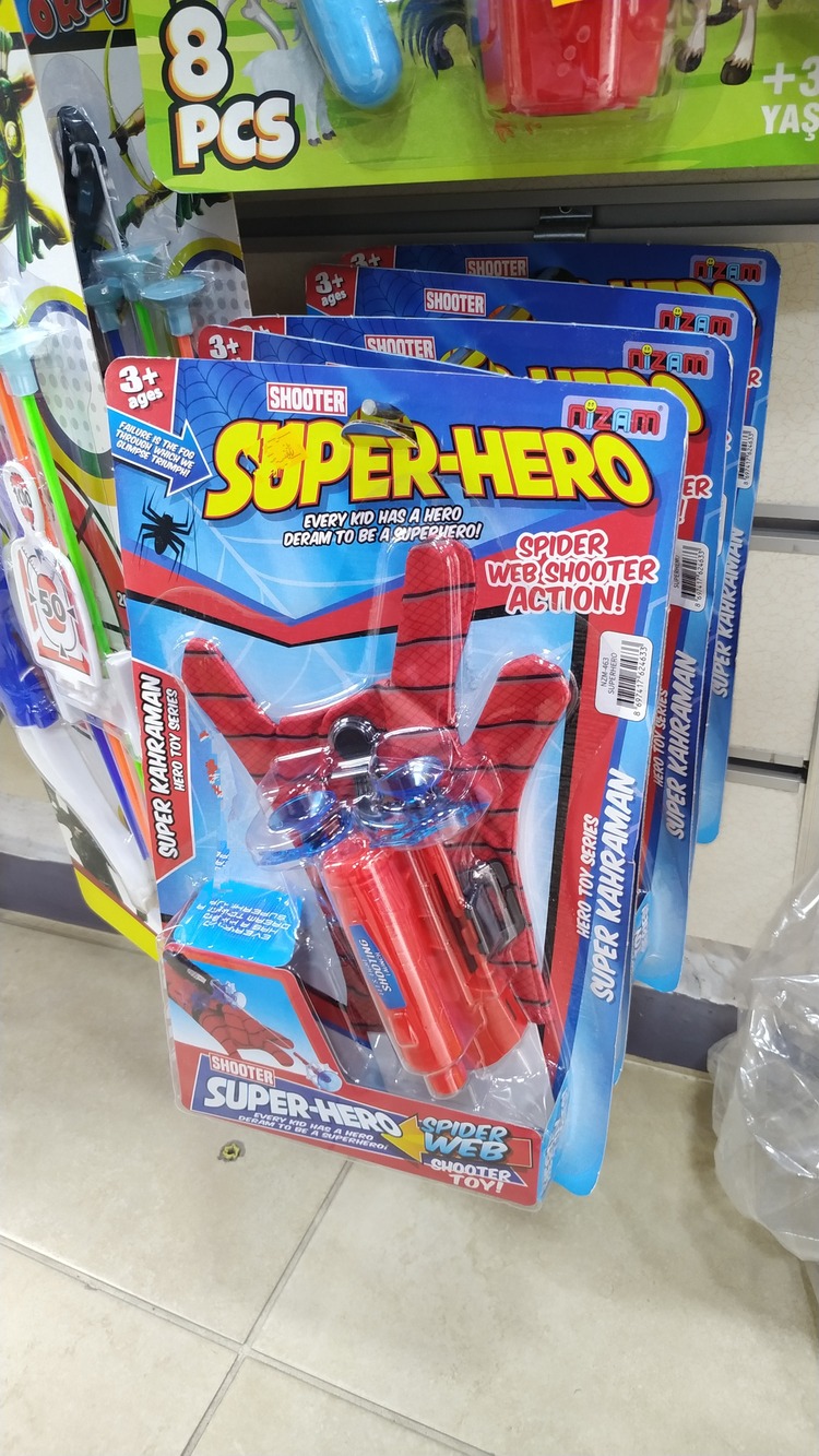 SUPERHERO ELDİVEN OK ATAN ELDİVEN