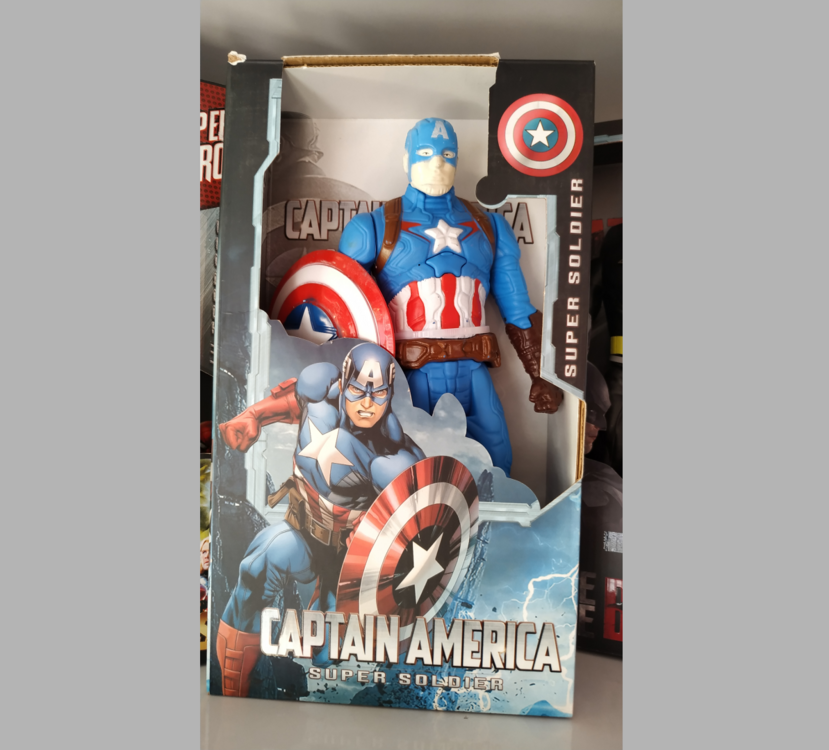 SESLİ KAPTAN AMERİKA FİGÜRÜ