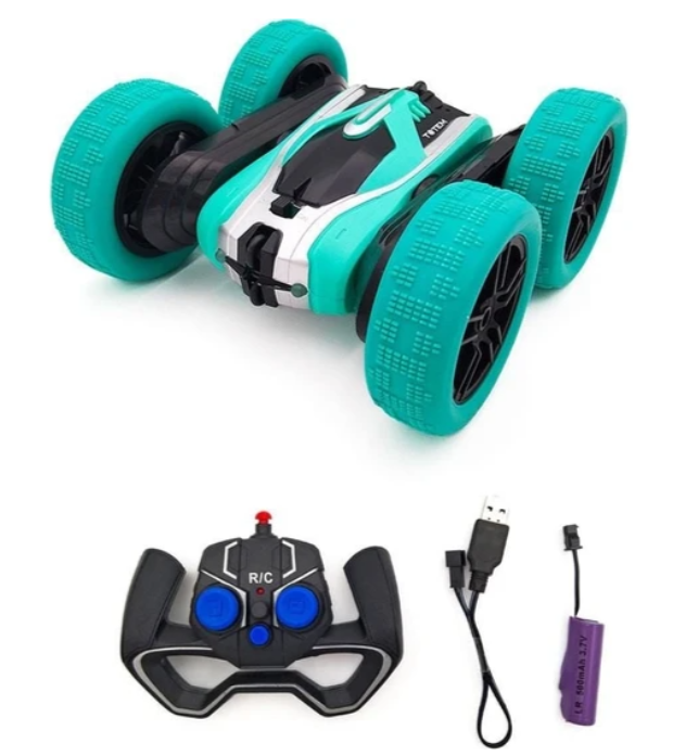 STUNT CAR 4X4 ARAZİ ŞARJLI ÇİFT YÖN (UZUN MENZİLLİ + MUZİKLI)