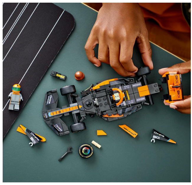 LEGO Speed Champions 2023 McLaren Formula 1 Yarış Arabası Set 76919 (245 Parça)