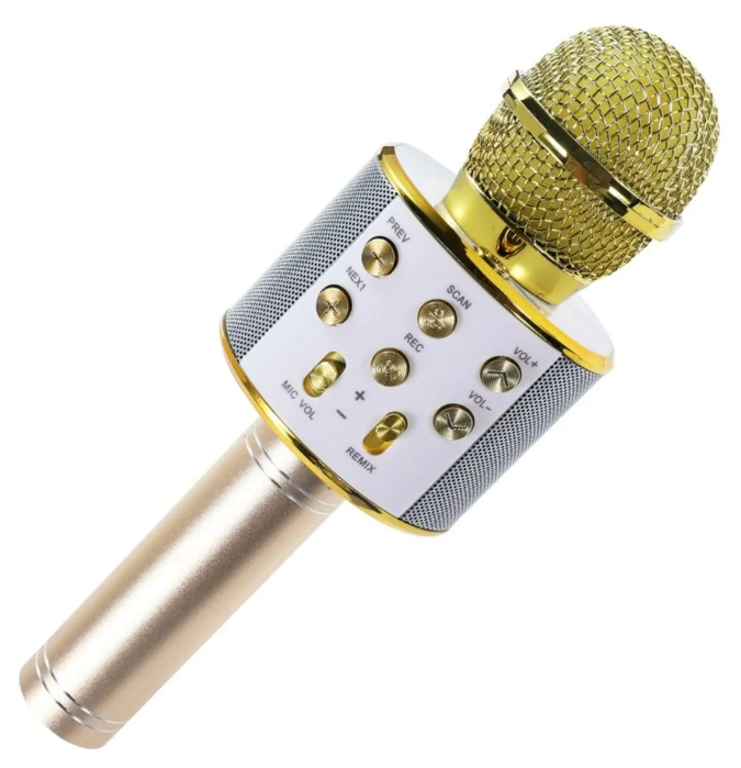 ŞARJLI BLUETOOTH LU KARAOKE MİKROFON MICROFONE 