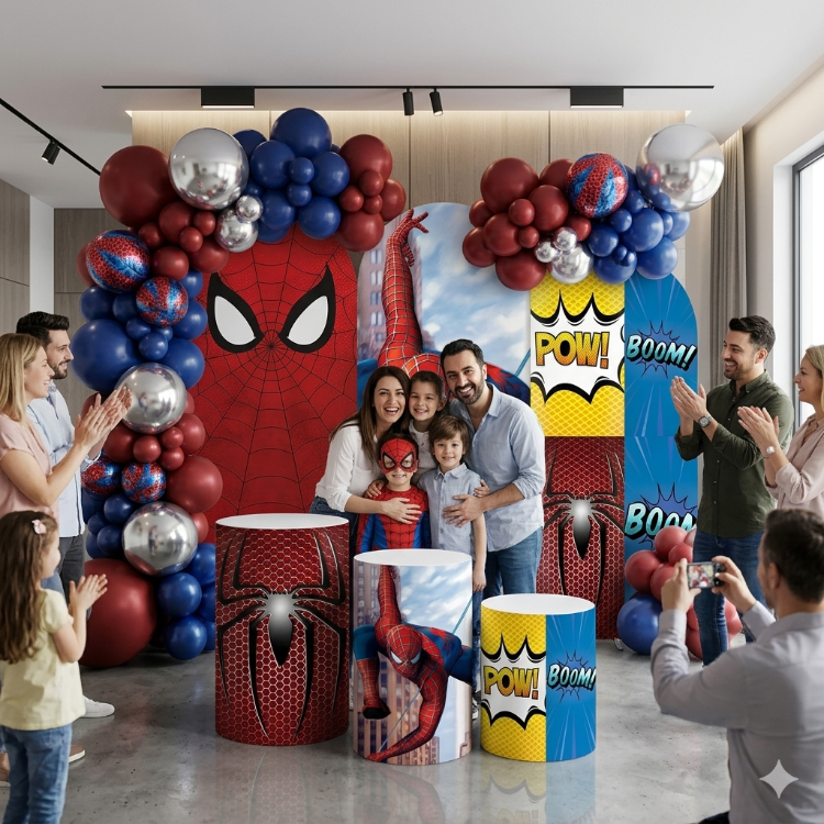 SPIDERMAN KONSEPT DOĞUM GÜNÜ SÜSLEME