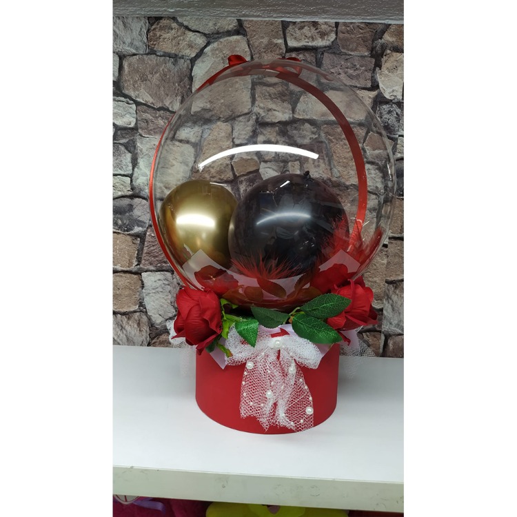 SEVGİ TEMALI BALON BUKETİ