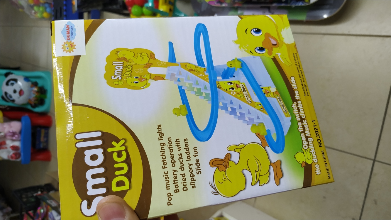 KAYDIRAKLI DÖNDOLAŞ PİLLİ ÖRDEK