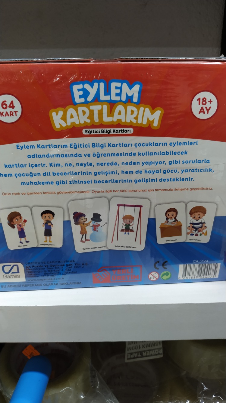 EYLEM KARTLARIM