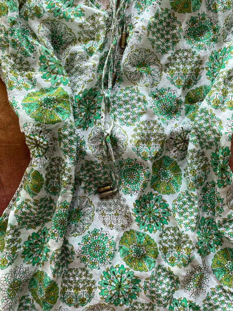 muslin massimo dutti blouse