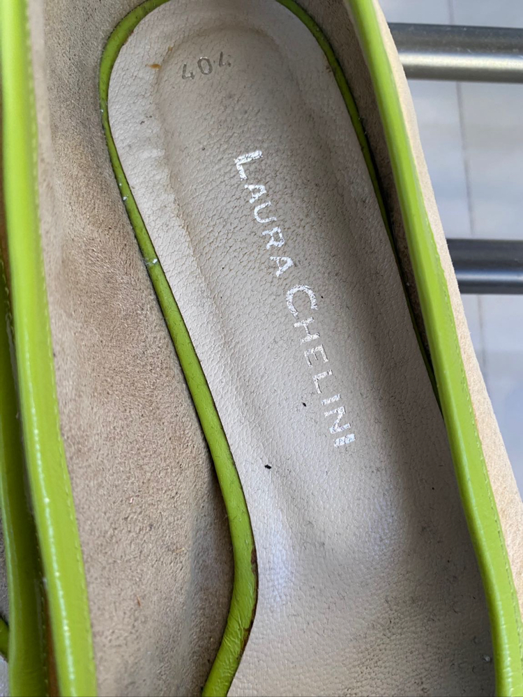 laura chelini suede kitten heels
