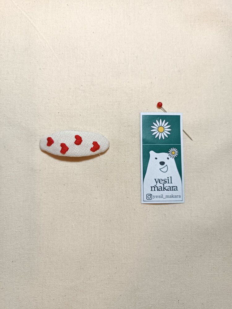 Nakışlı saç tokası NT02