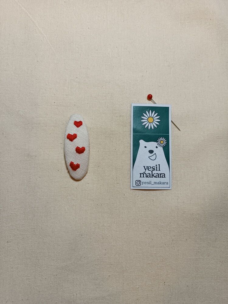 Nakışlı saç tokası NT02
