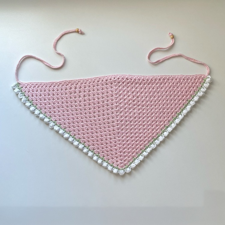 Çilek Örme Bandana