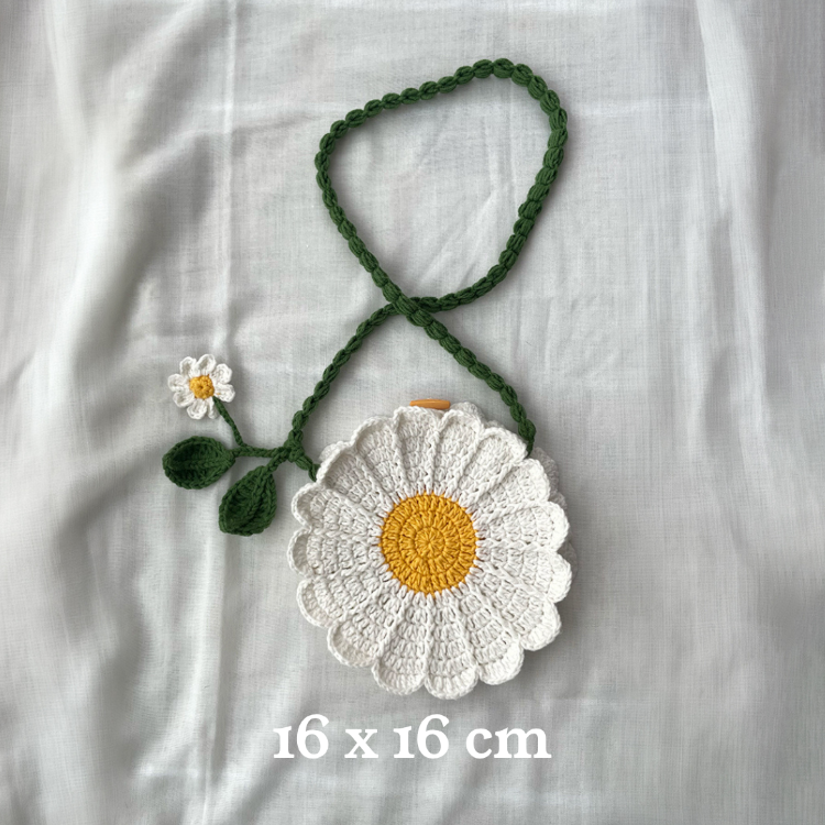 Papatya Çanta l Çocuklar için l 16x16 cm