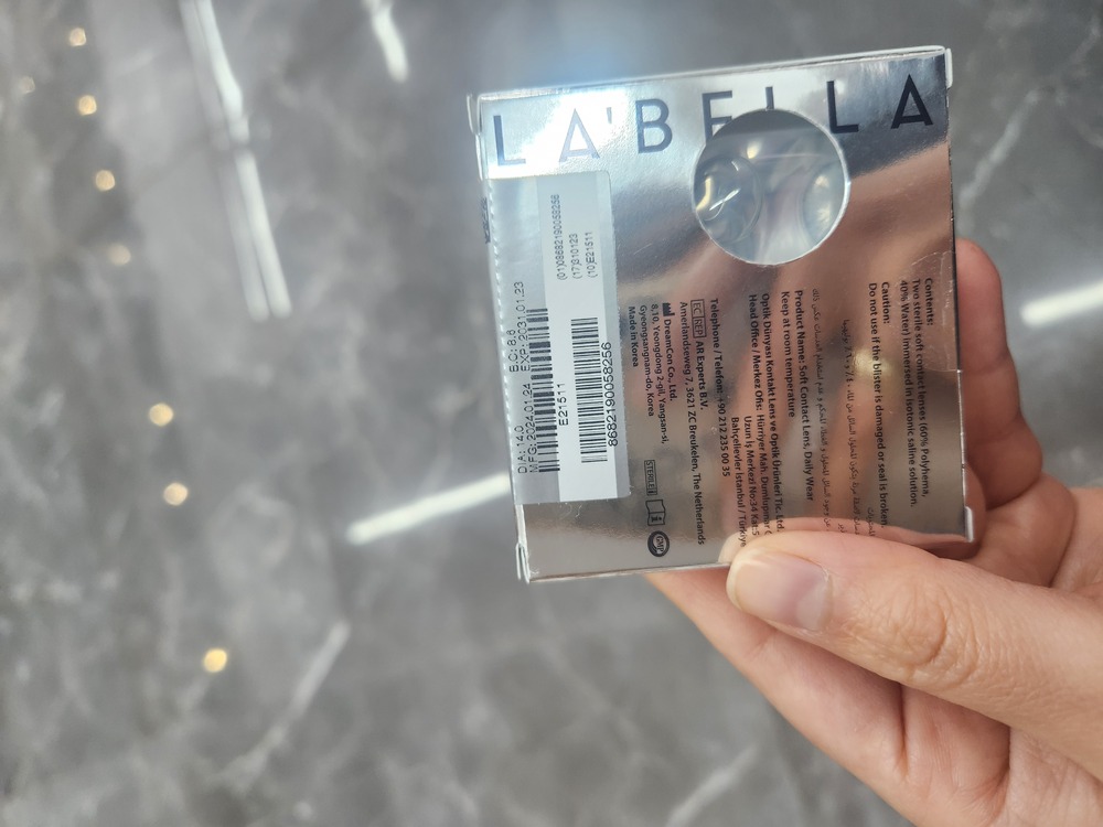 La' Bella Renkli Lens 