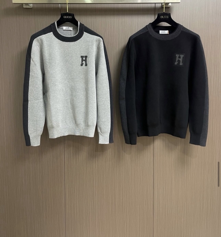 Hermes crewneck wool sweater