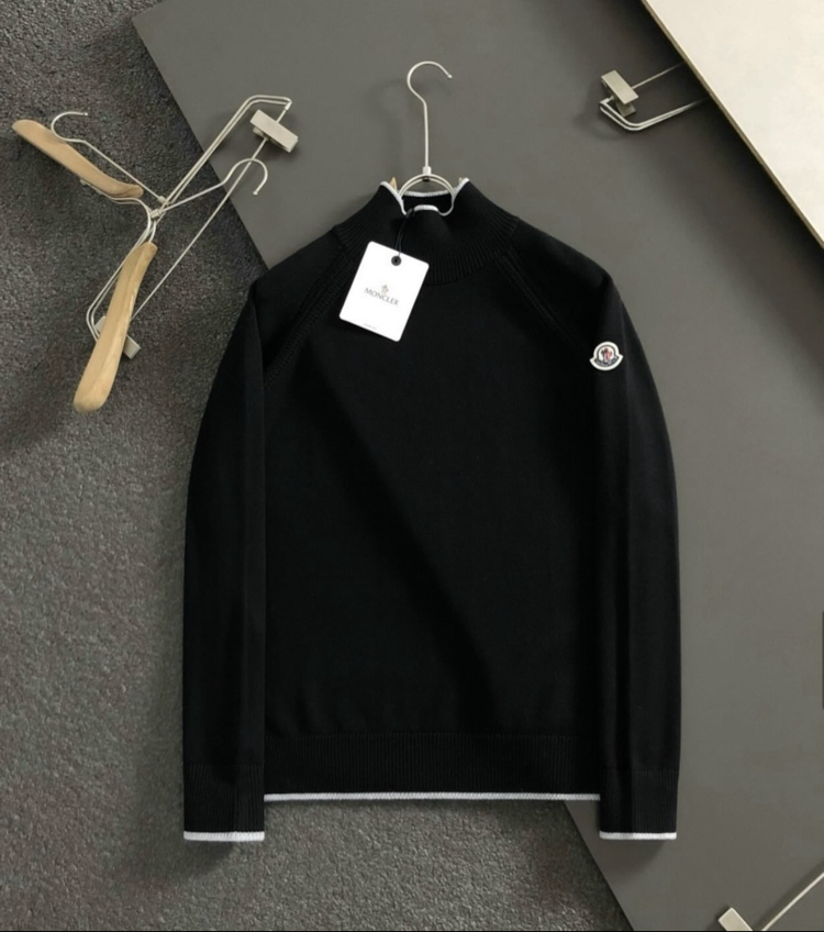 Moncler double-layered jacquard Sweater