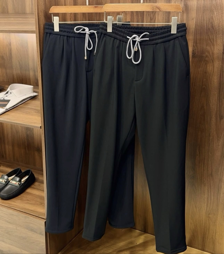 Brunello Cucinelli Drawstring Casual Pant