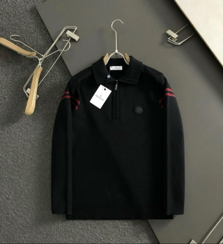 Moncler Crew Neck Knit Sweater