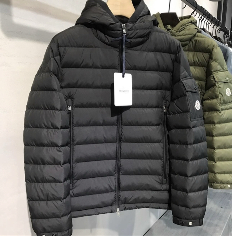 Moncler hooded down jacket
