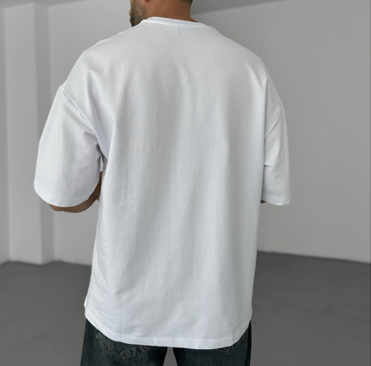 Beyaz Oversize Tshirt