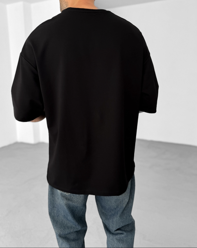 Siyah Oversize Tshirt