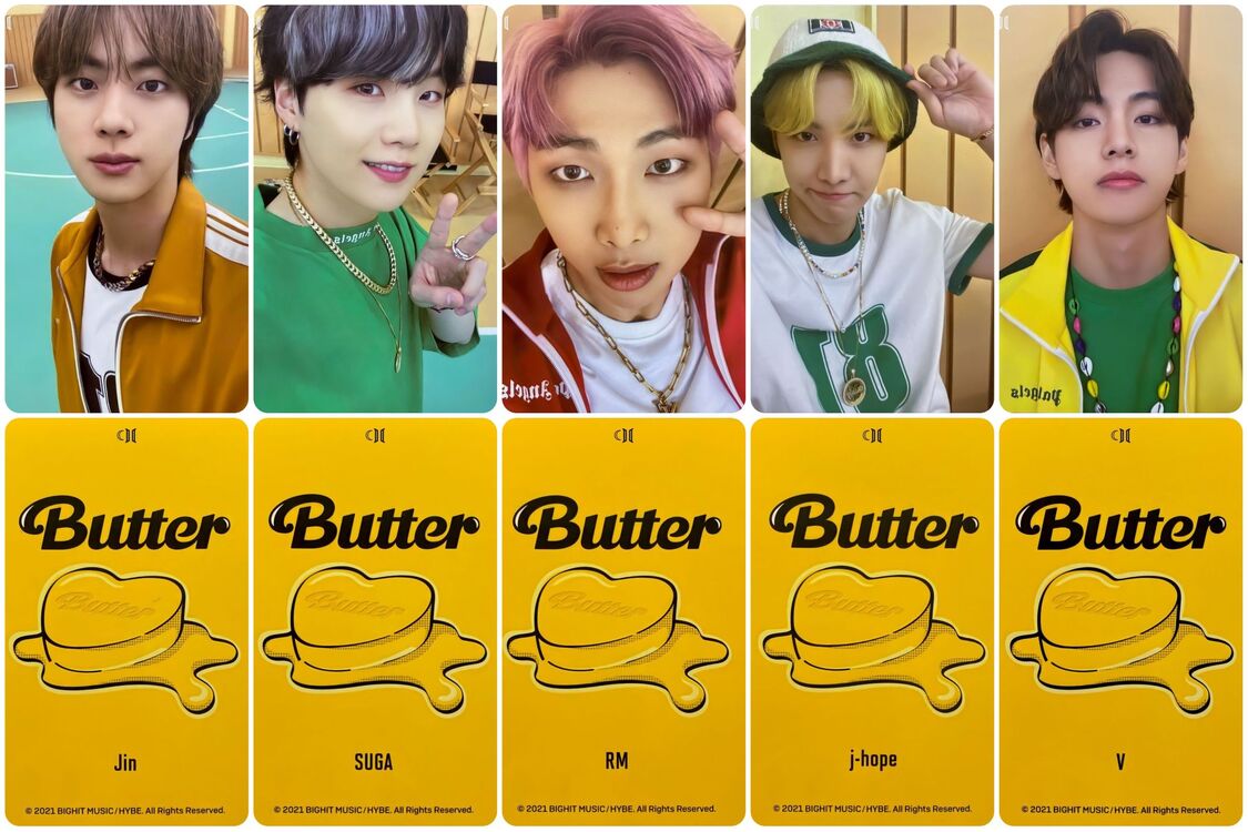 Bts BUTTER Fotokart