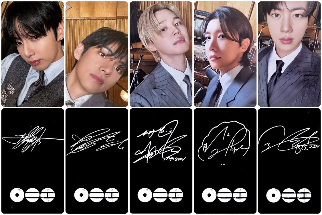 BTS Arirang Fotokart