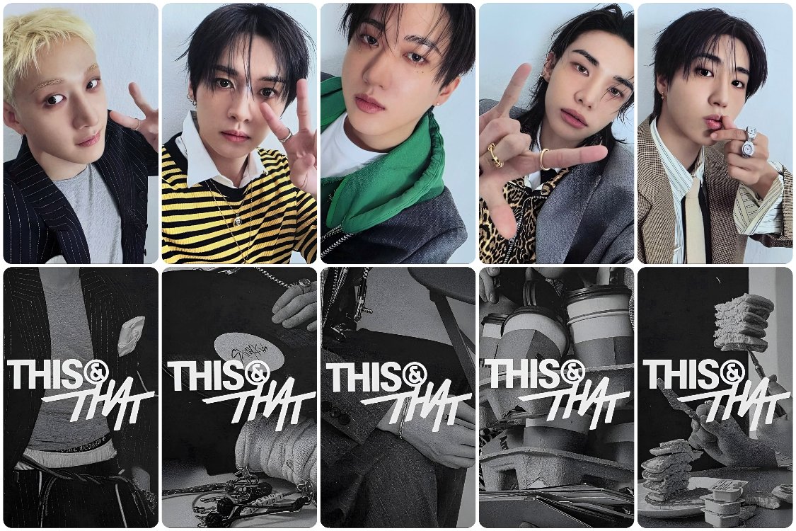 Stray Kids This & That THIS VERS Fotokart